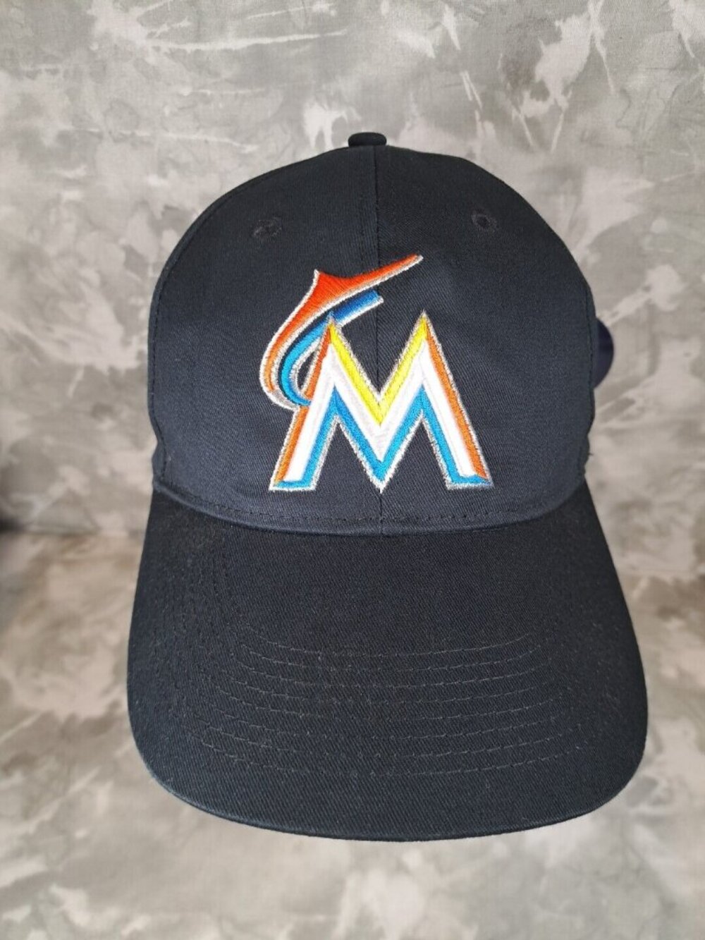 MLB Florida Marlins Baseball Cap Hat Mens Strapback OC Sports